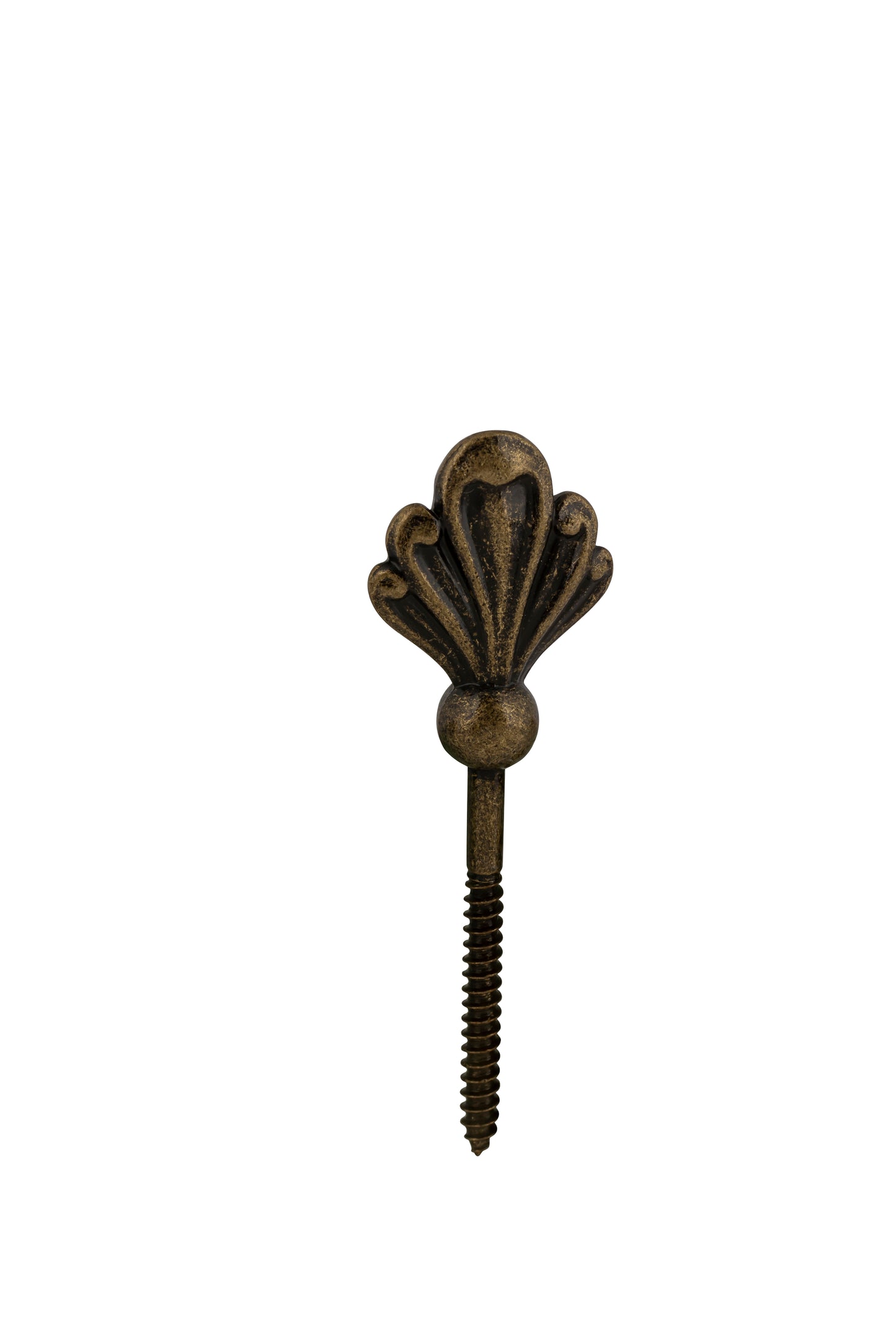 Metal Ball Plume Screw Antique Brass