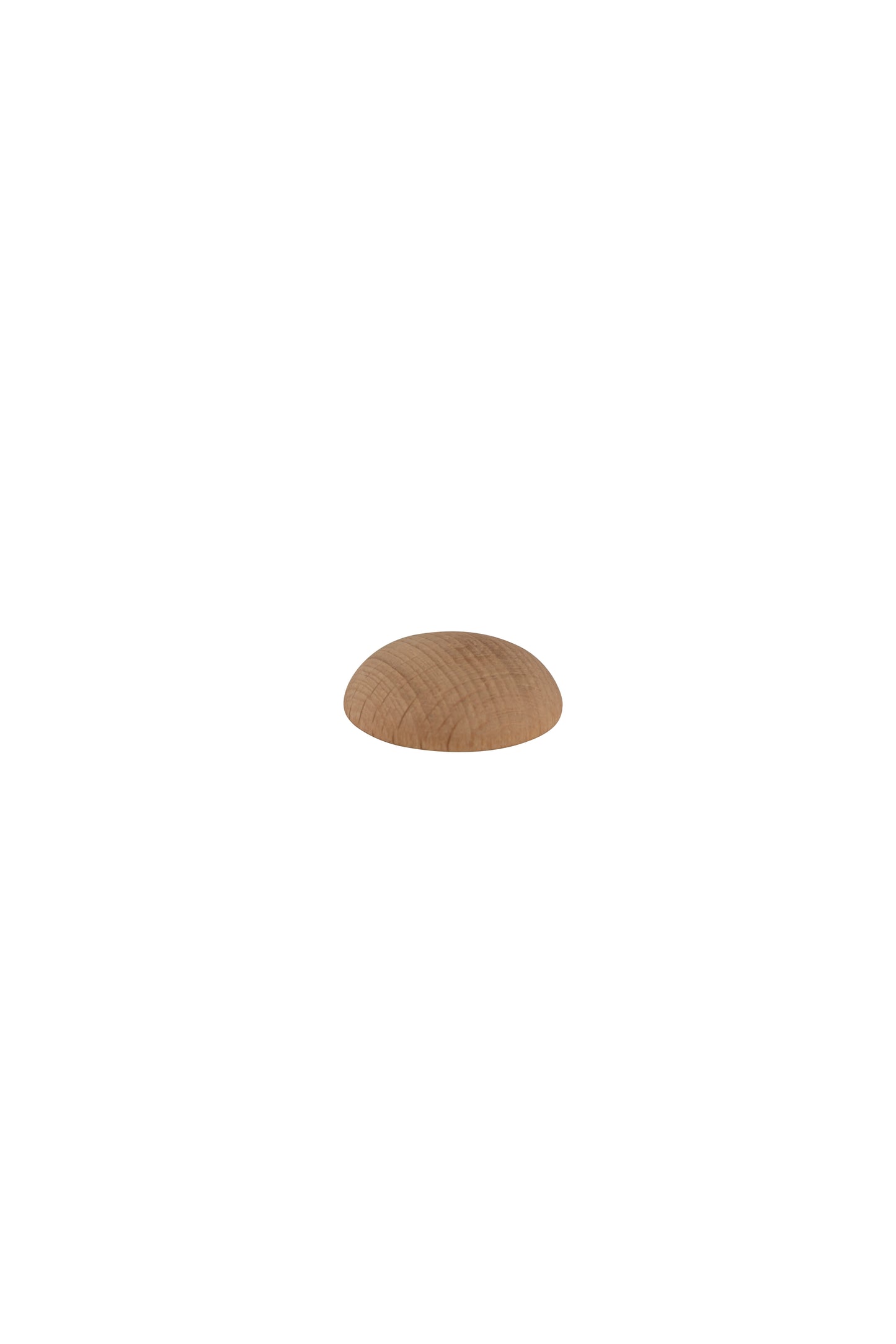 Raw Beech Button 25mm