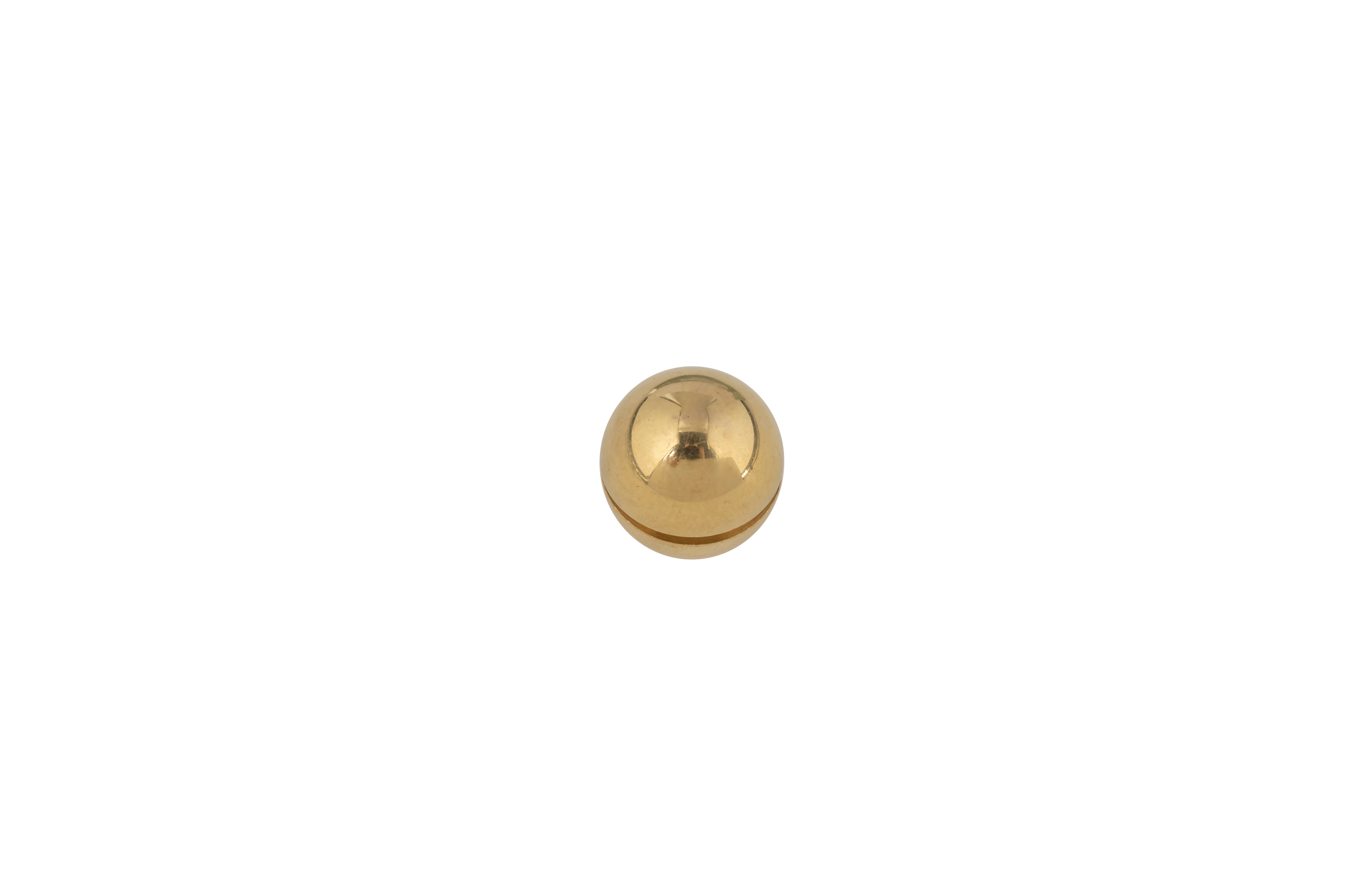 Metal Sphere Gold