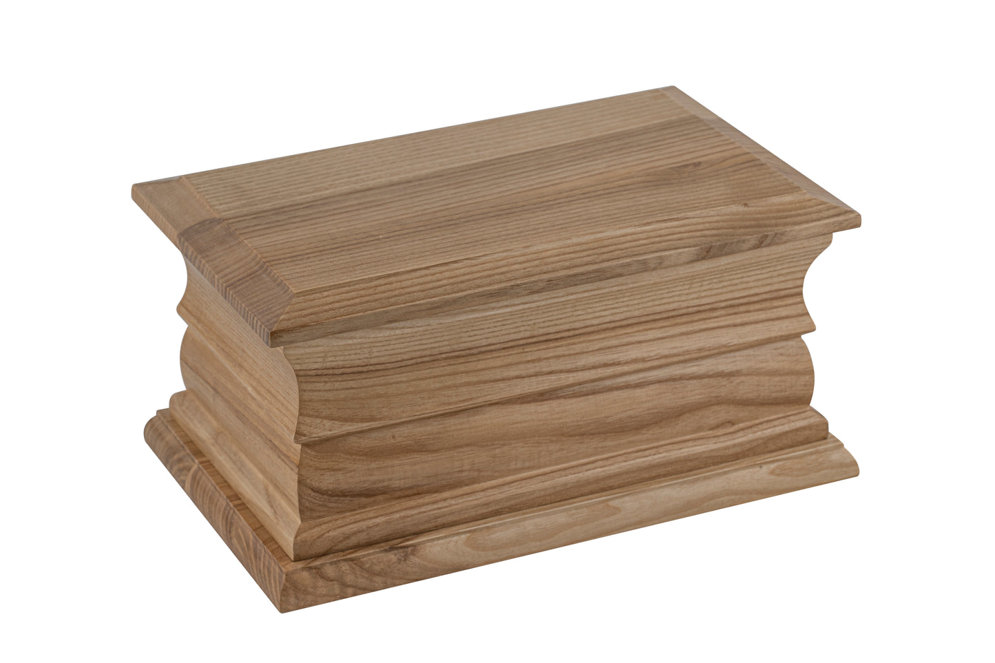 Moulded Side Ash Lacquered Ashes Casket