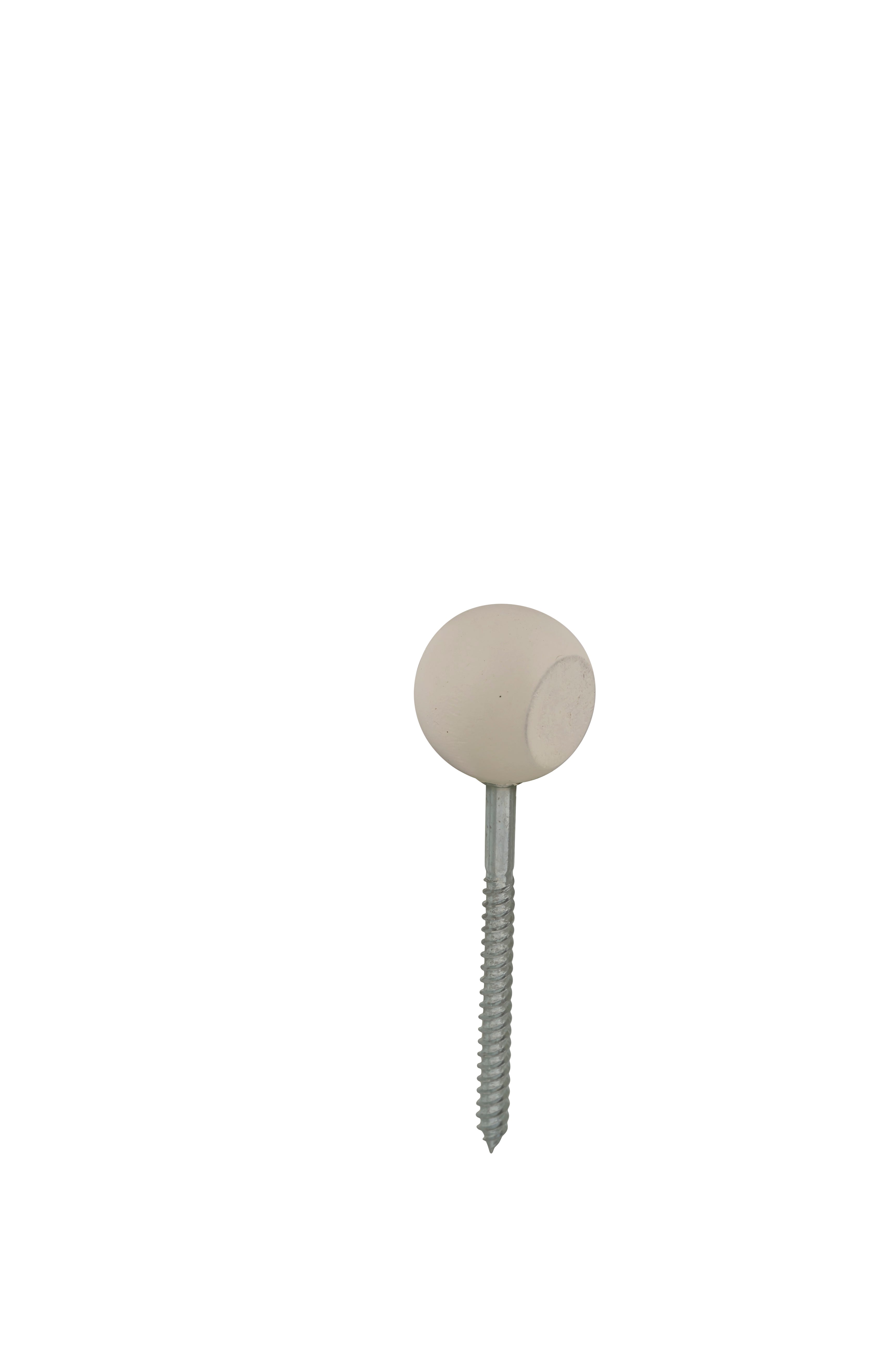 White Closing Screw - M