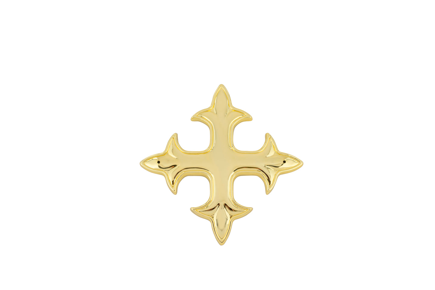 No17 Plastic Ornament Gold