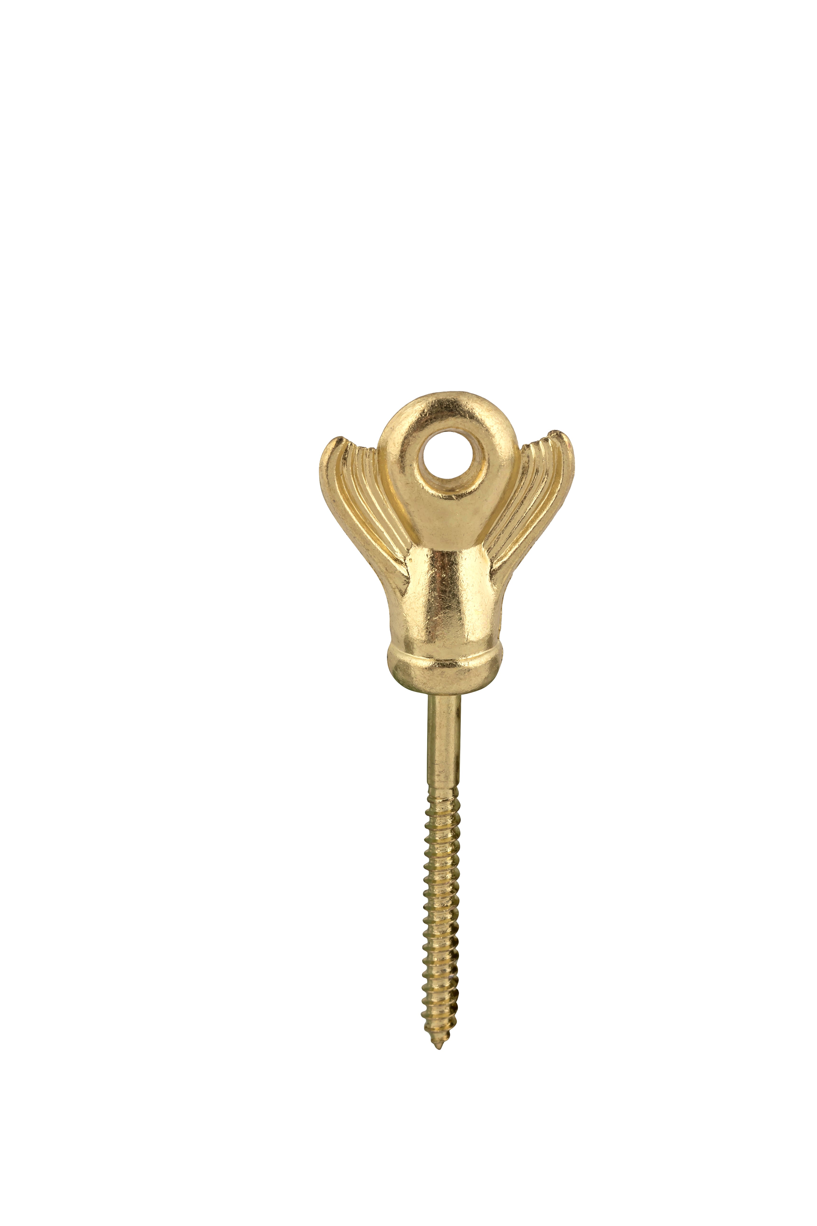 Cast Plume Lid Screw Gold