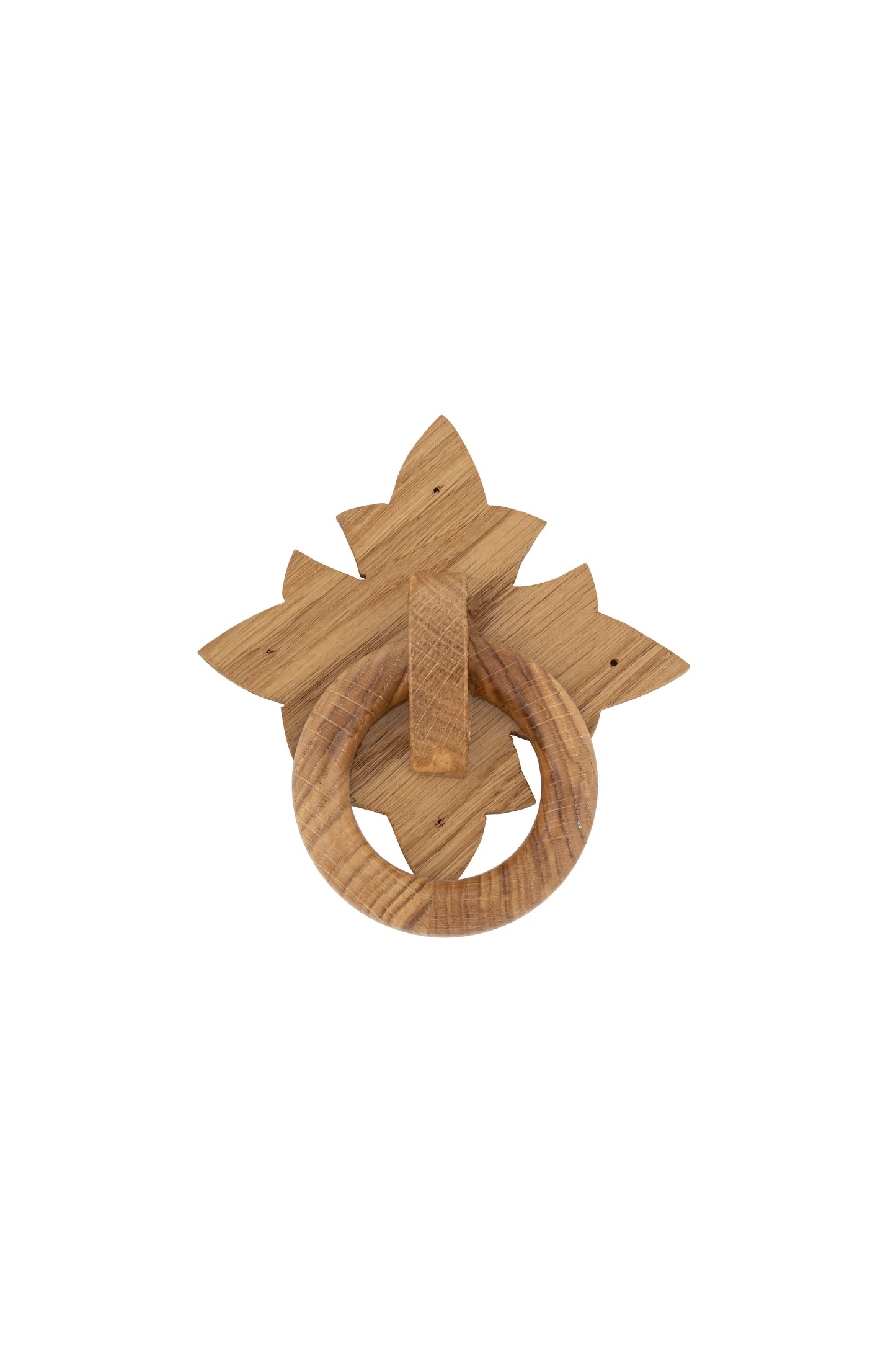 Oak Ring Handle Lacquered - 6 piece set