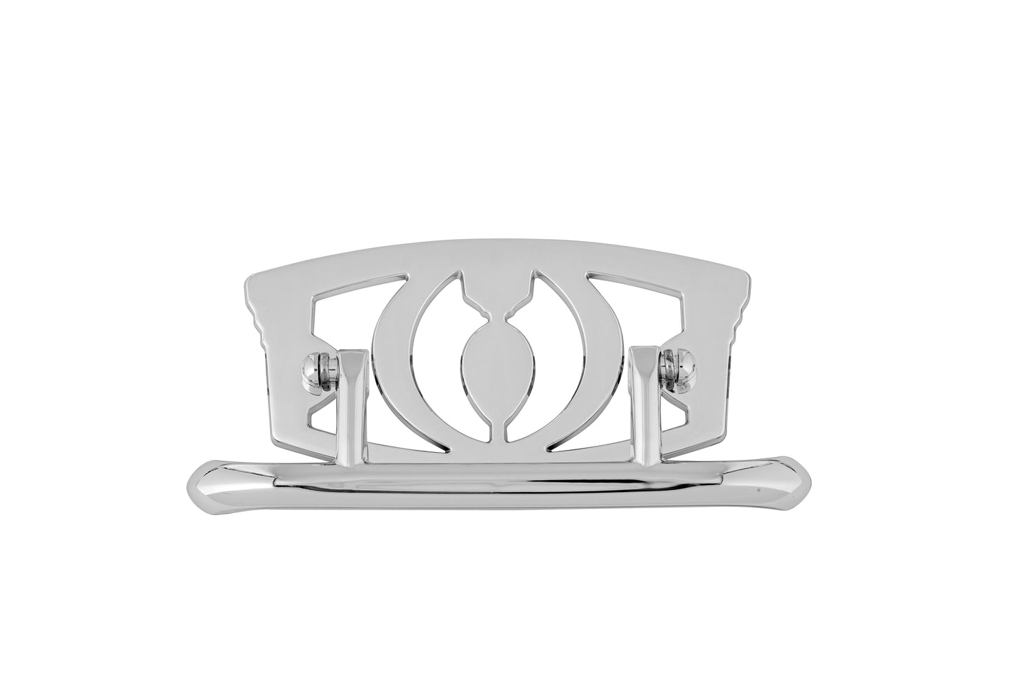 Split Plastic Deco Round Plastic Handle Nickel - 6 piece set