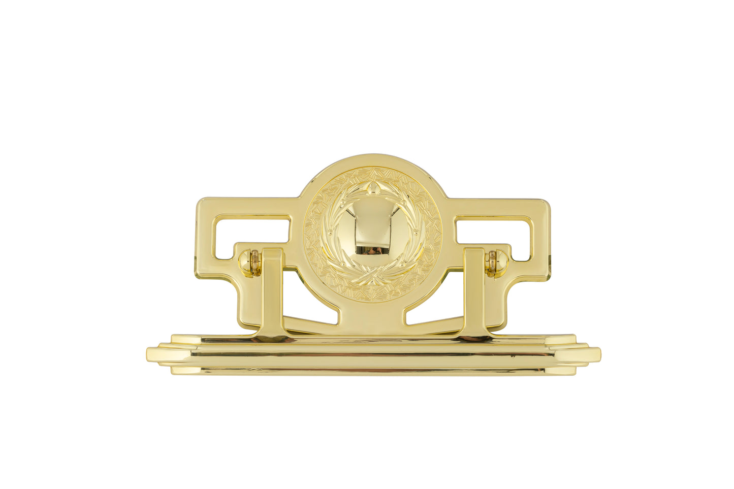 Split Plastic Medial Square Plastic Handle Gold - 6 piece set