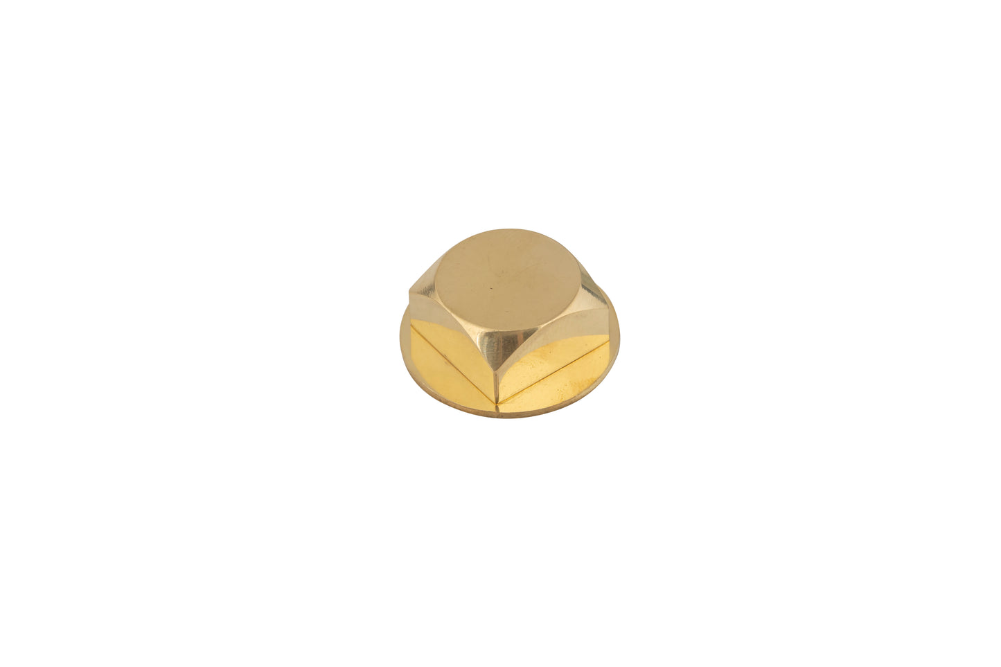 No5 Metal Wreath Holder Gold