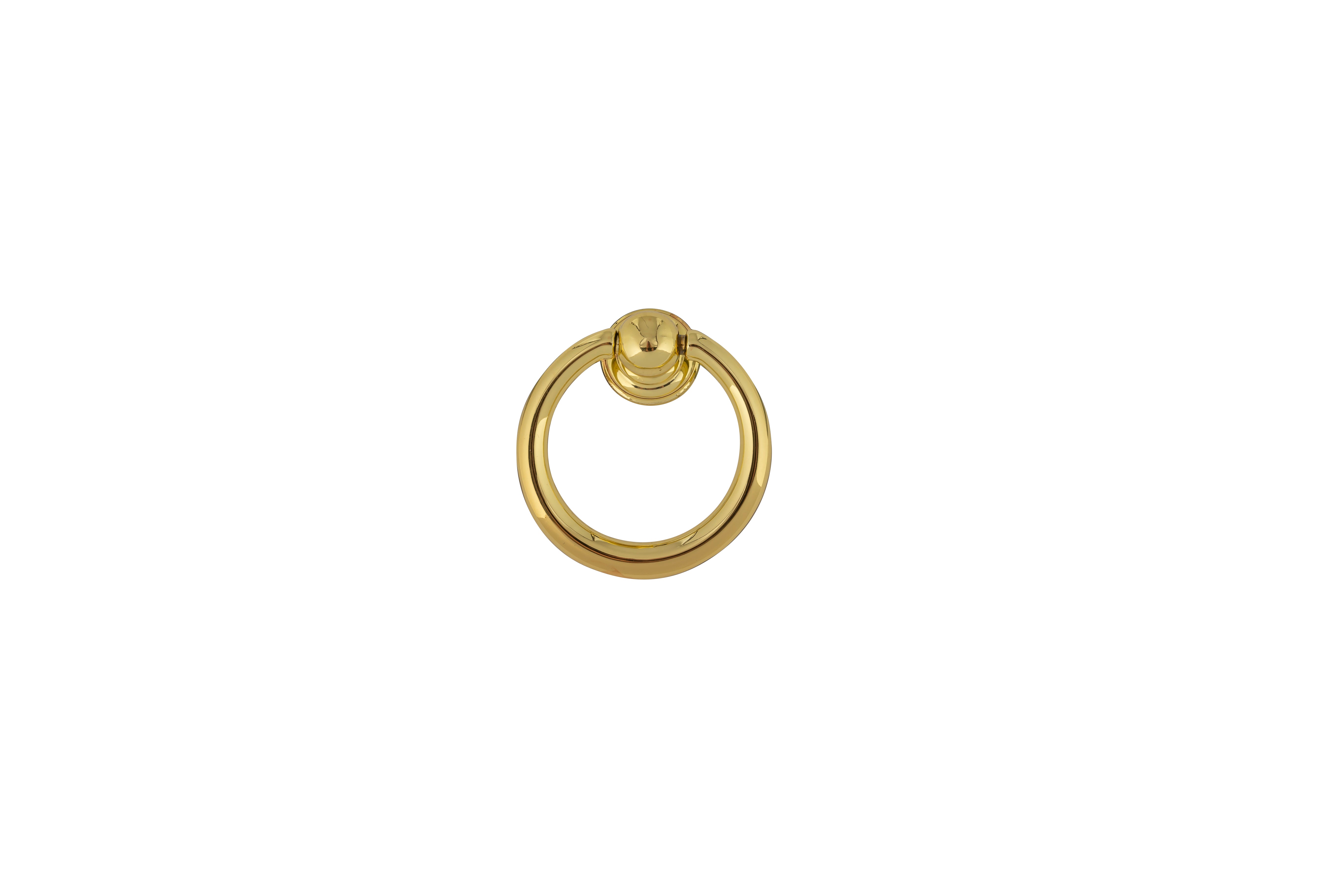 Metal Lid Ring Gold