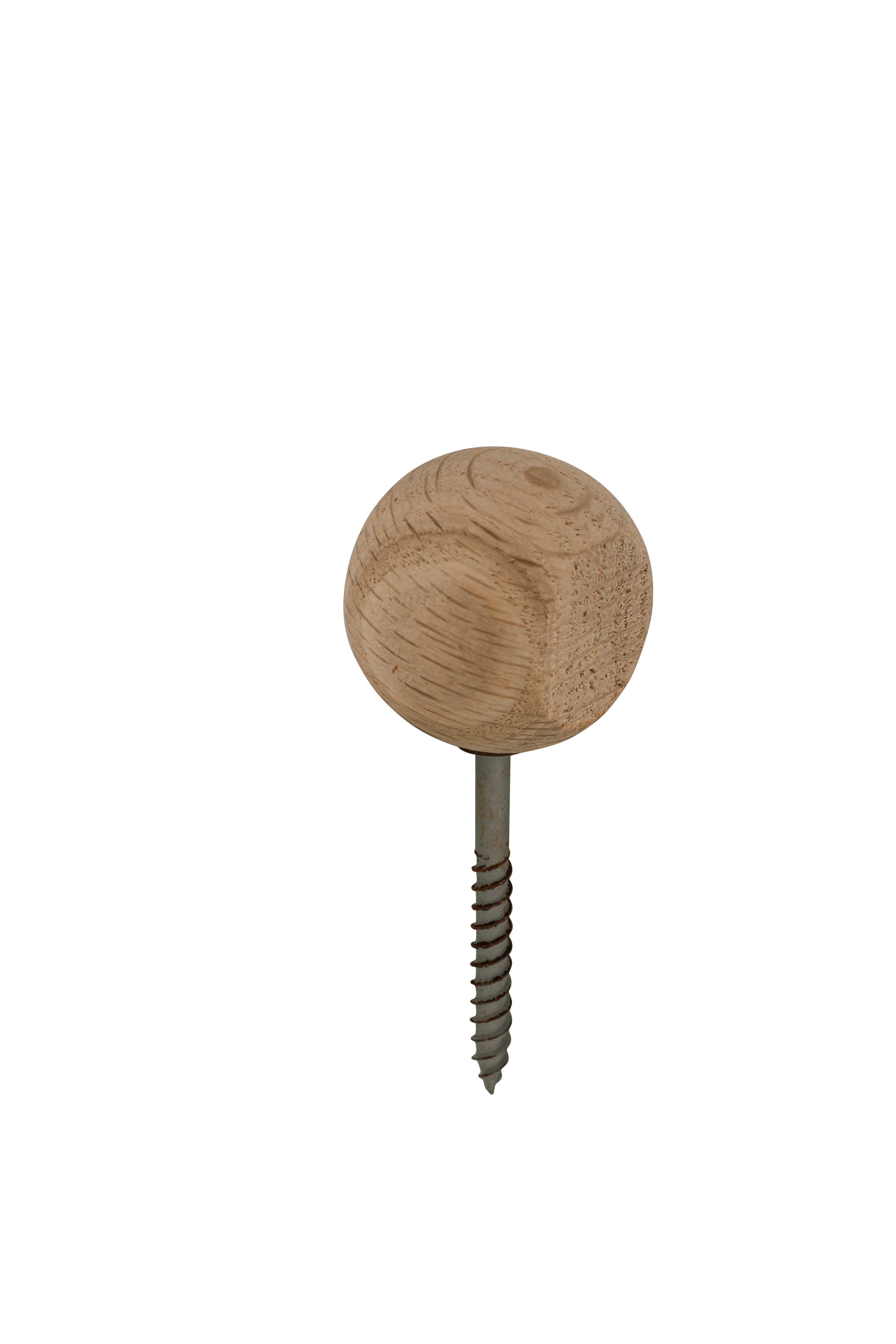 Ball Screw Oak Unlacquered