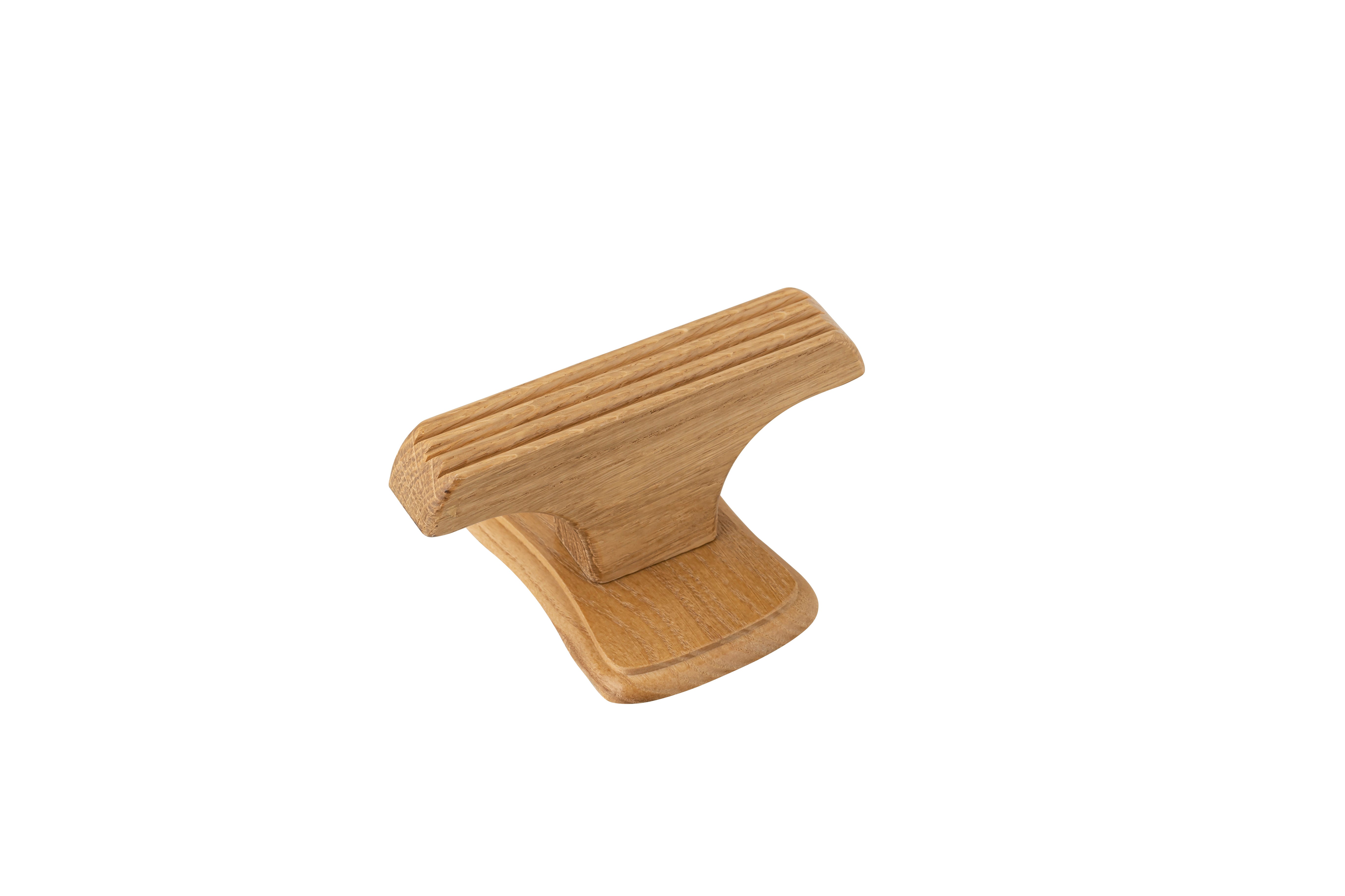 Bern Oak Lacquered T-End - 2 piece set
