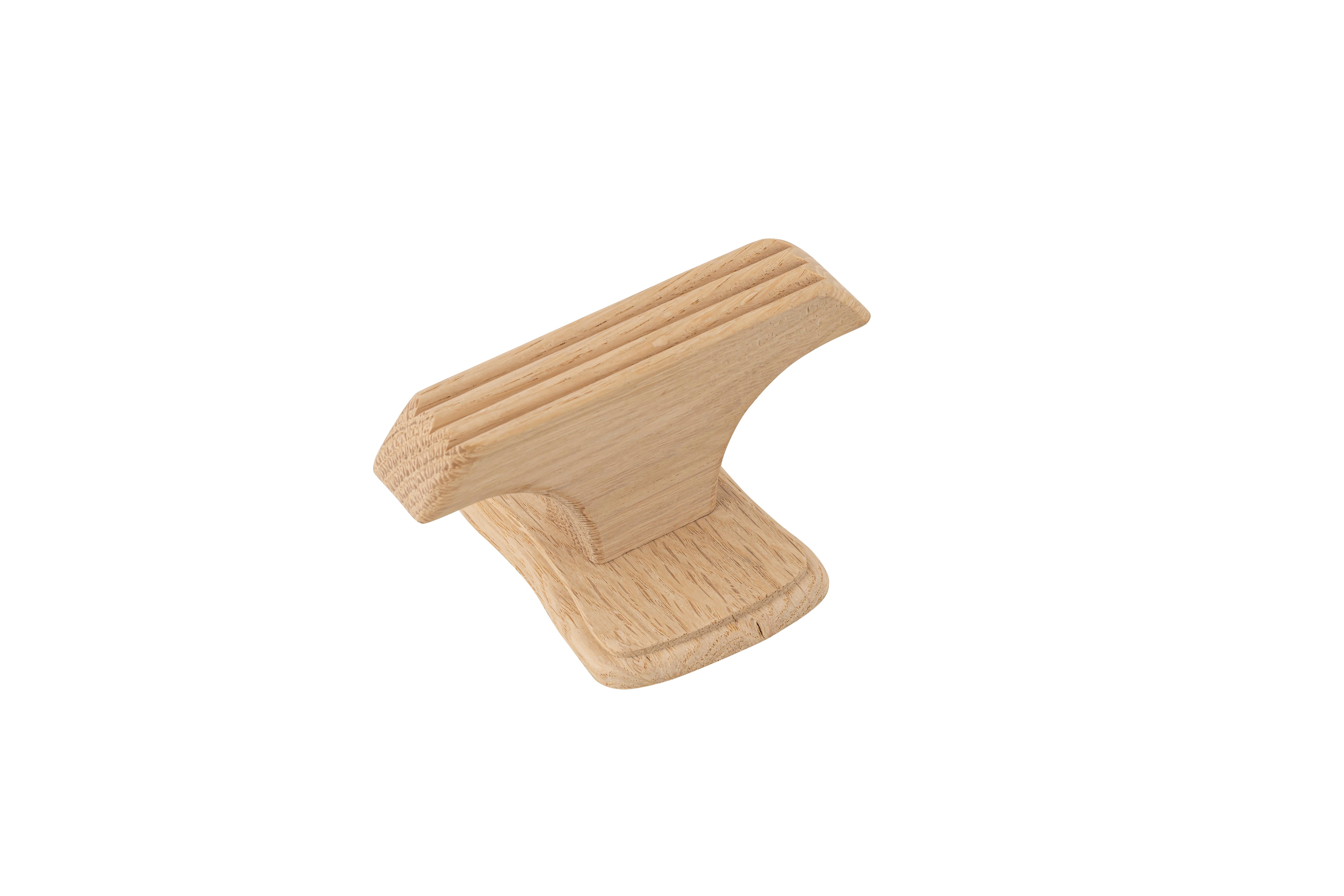 Bern Oak Unlacquered T-End - 2 piece set