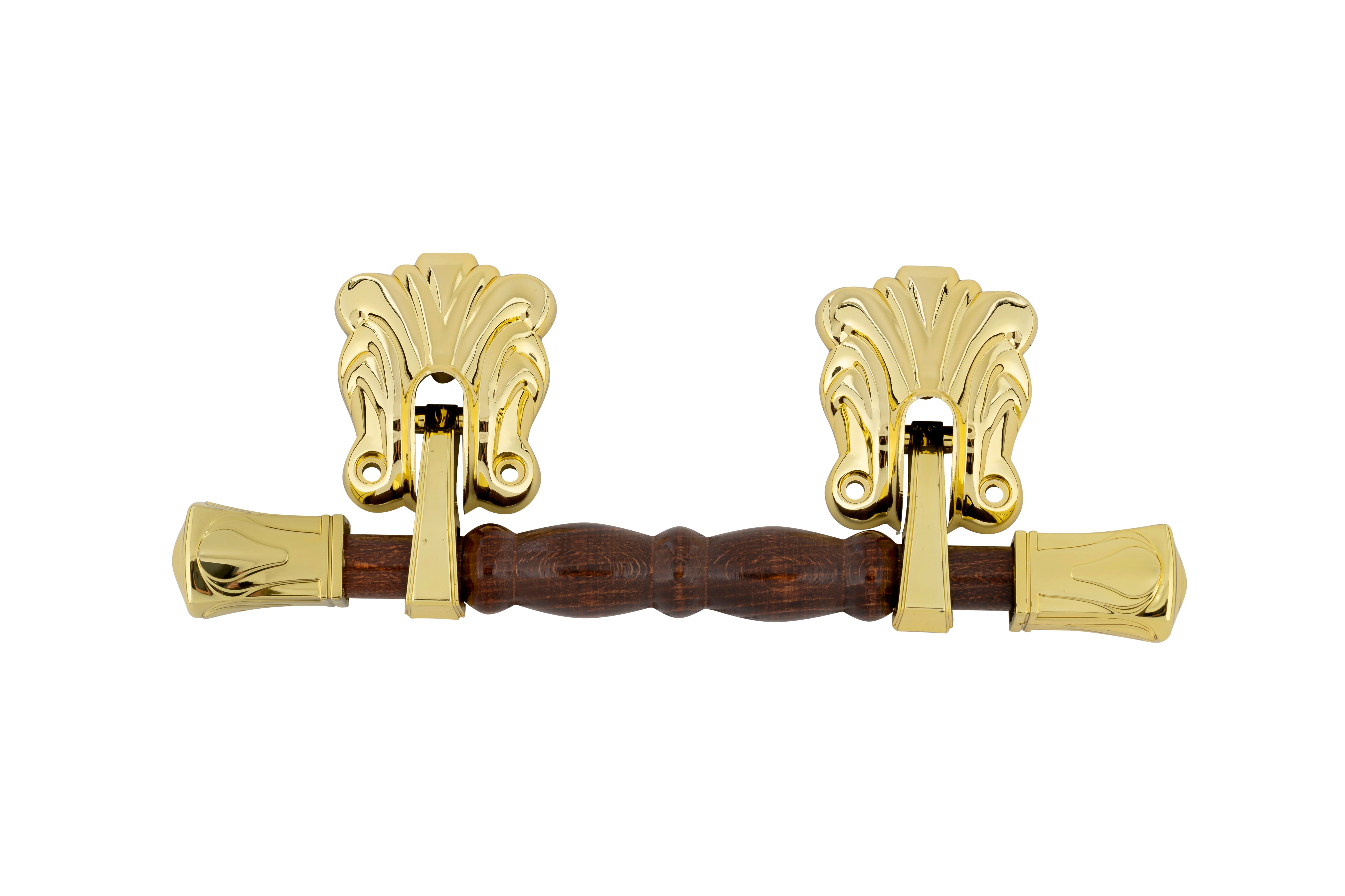 Cranoge Darkwood Handle Gold - 6 piece set