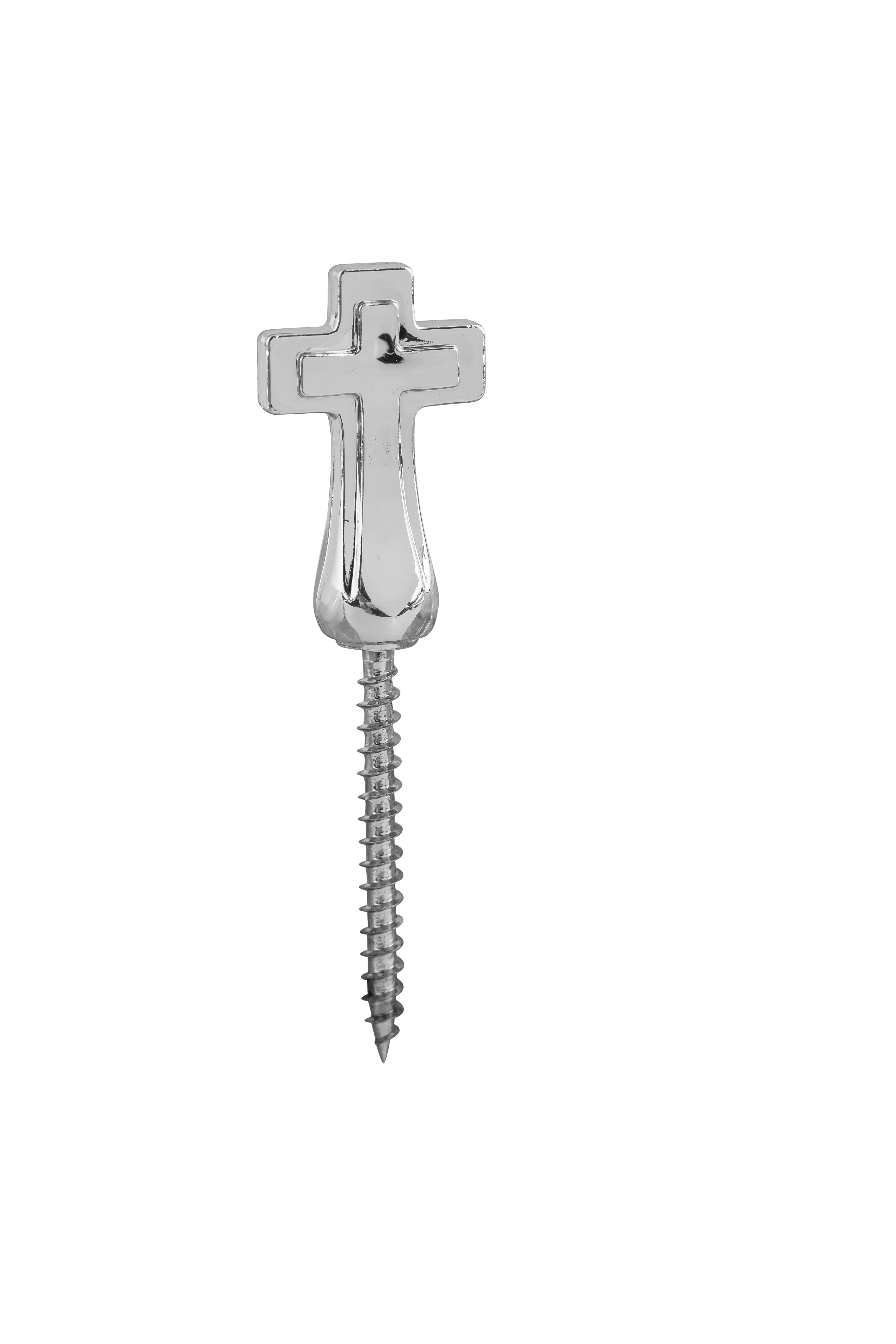 Plastic Cross Head Screw Nickel