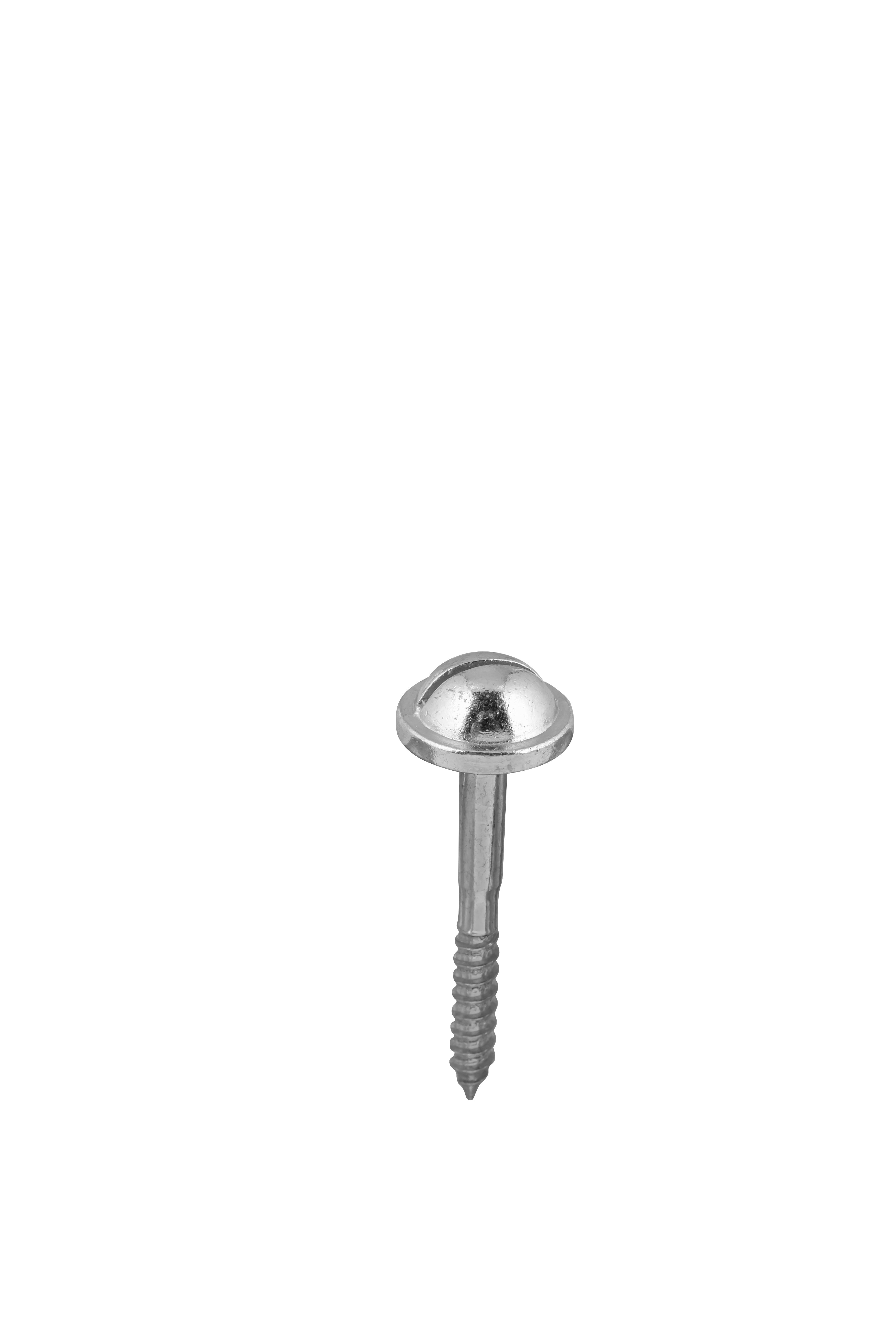 Cast Mushroom Head Lid Screw Nickel