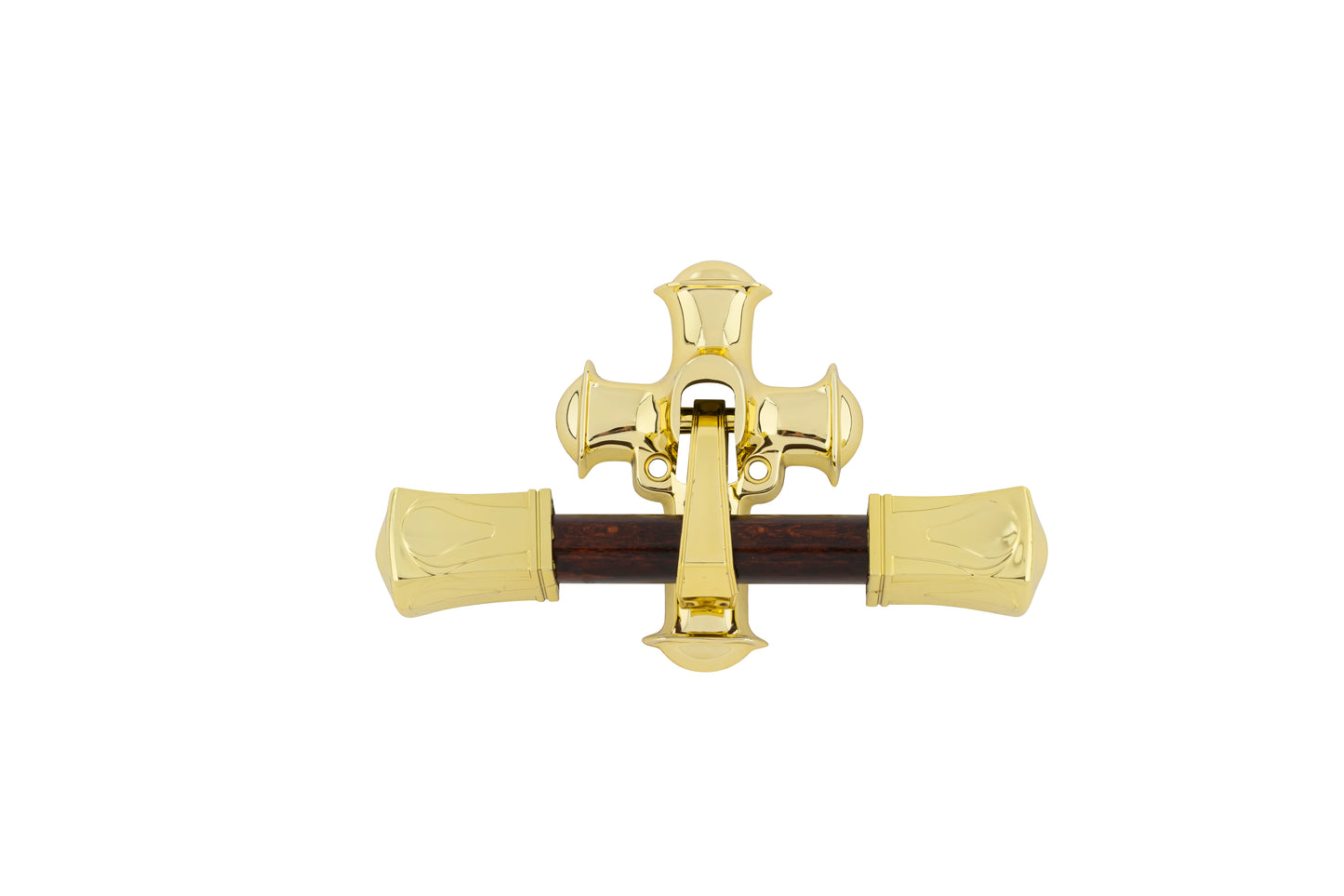 Lagore Dark Wood T-End Gold