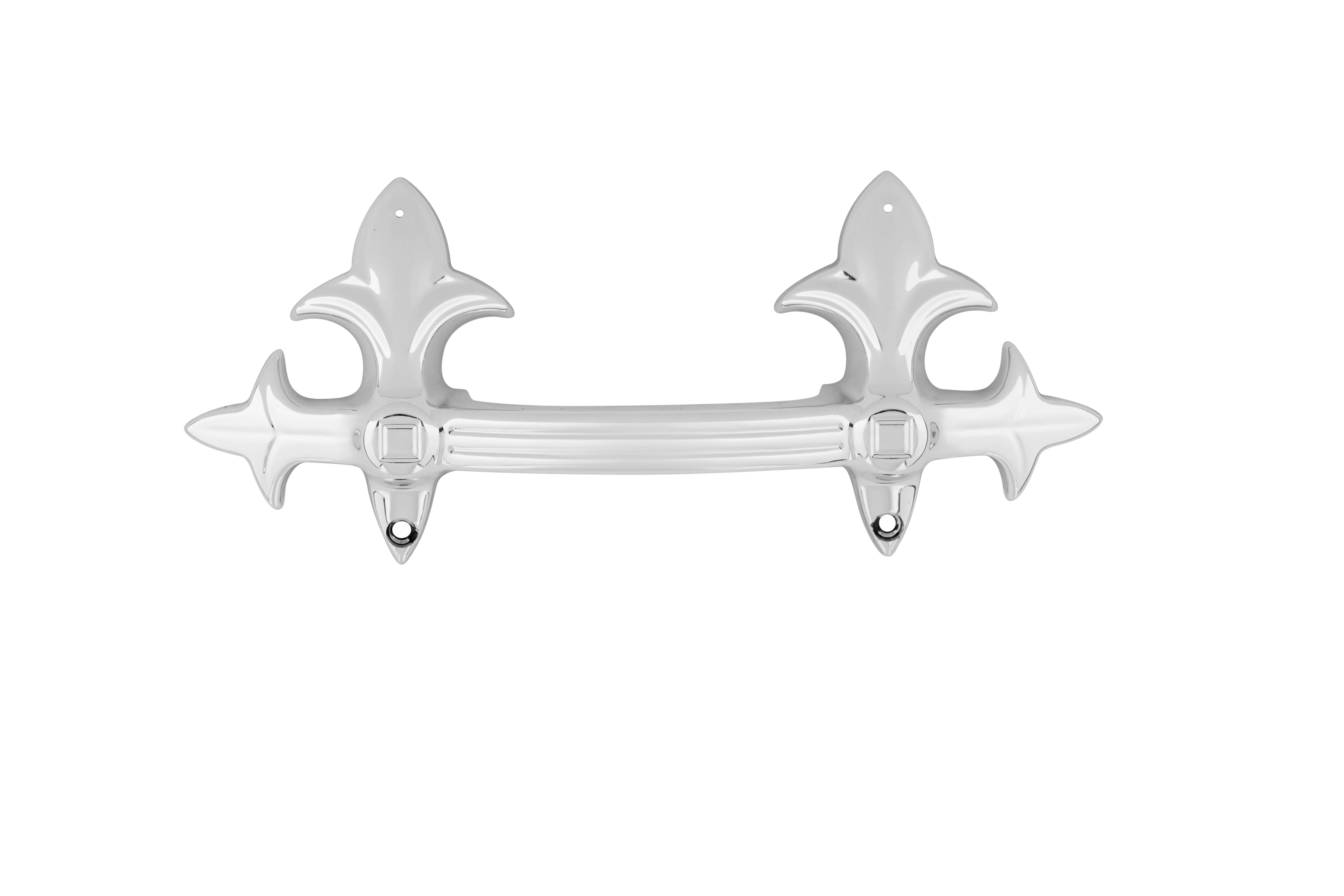 Lily Plastic Handle Nickel - 6 piece set