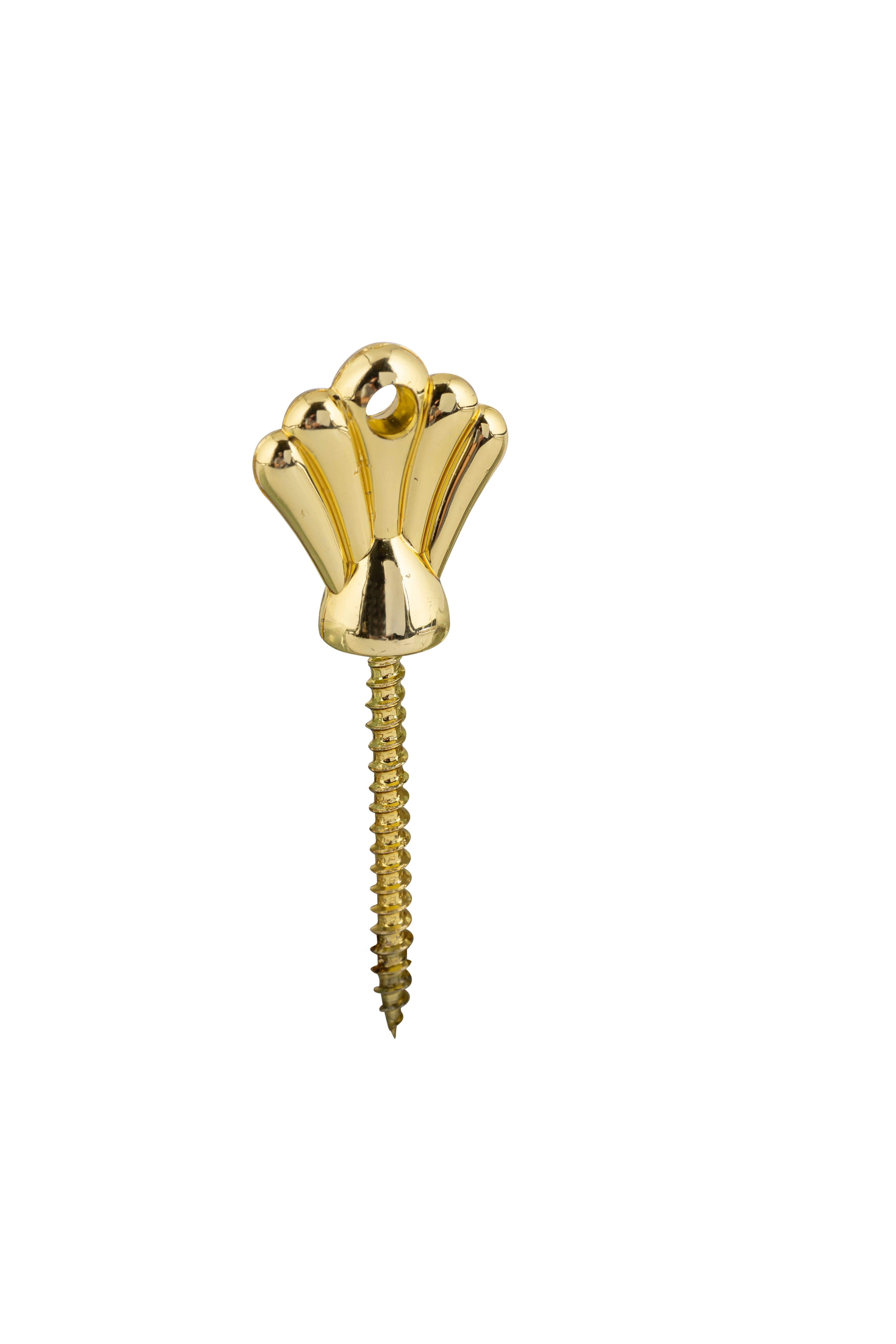 Plastic Plume Head Screw Gold