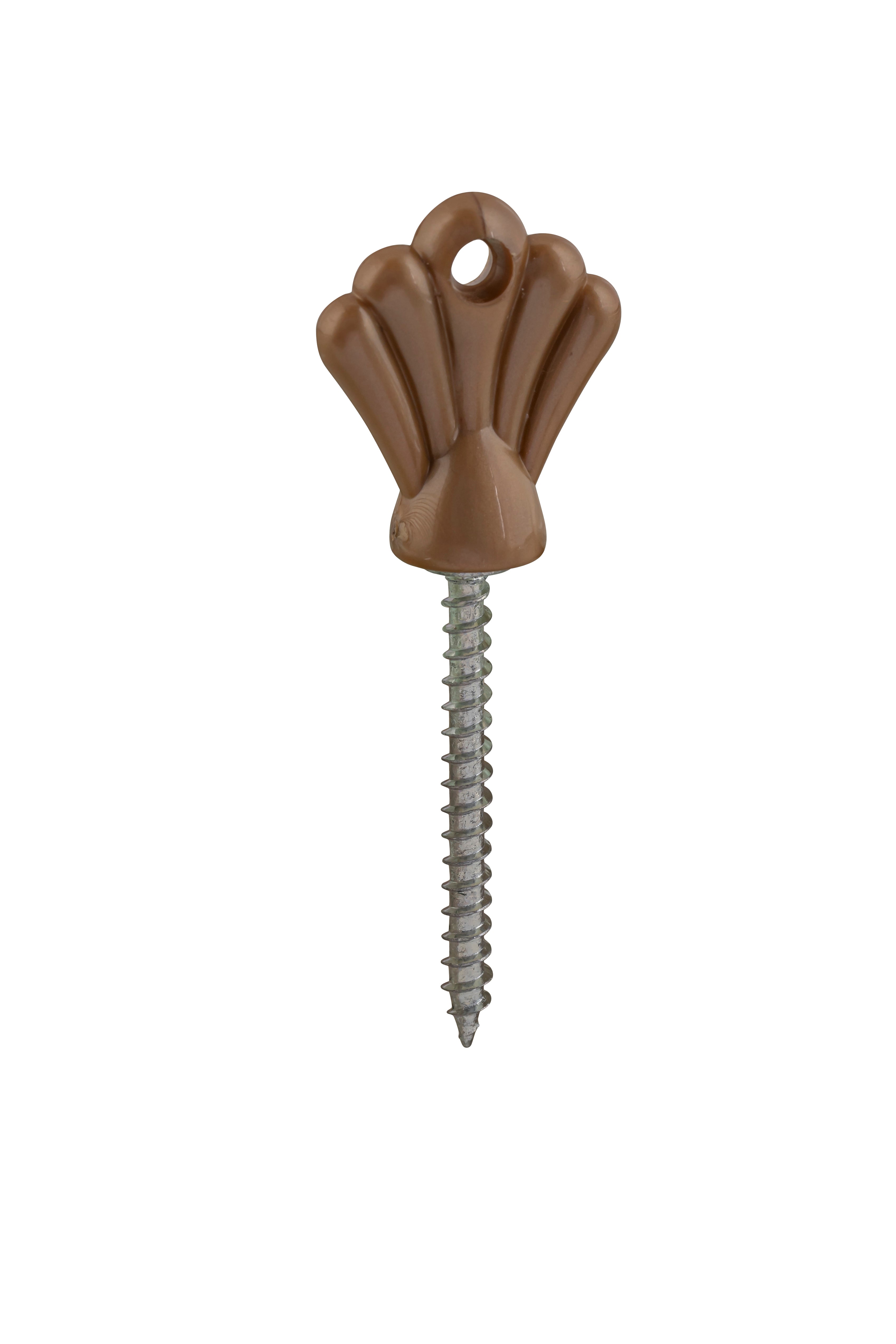 Plastic Plume Lid Screw Self Colour