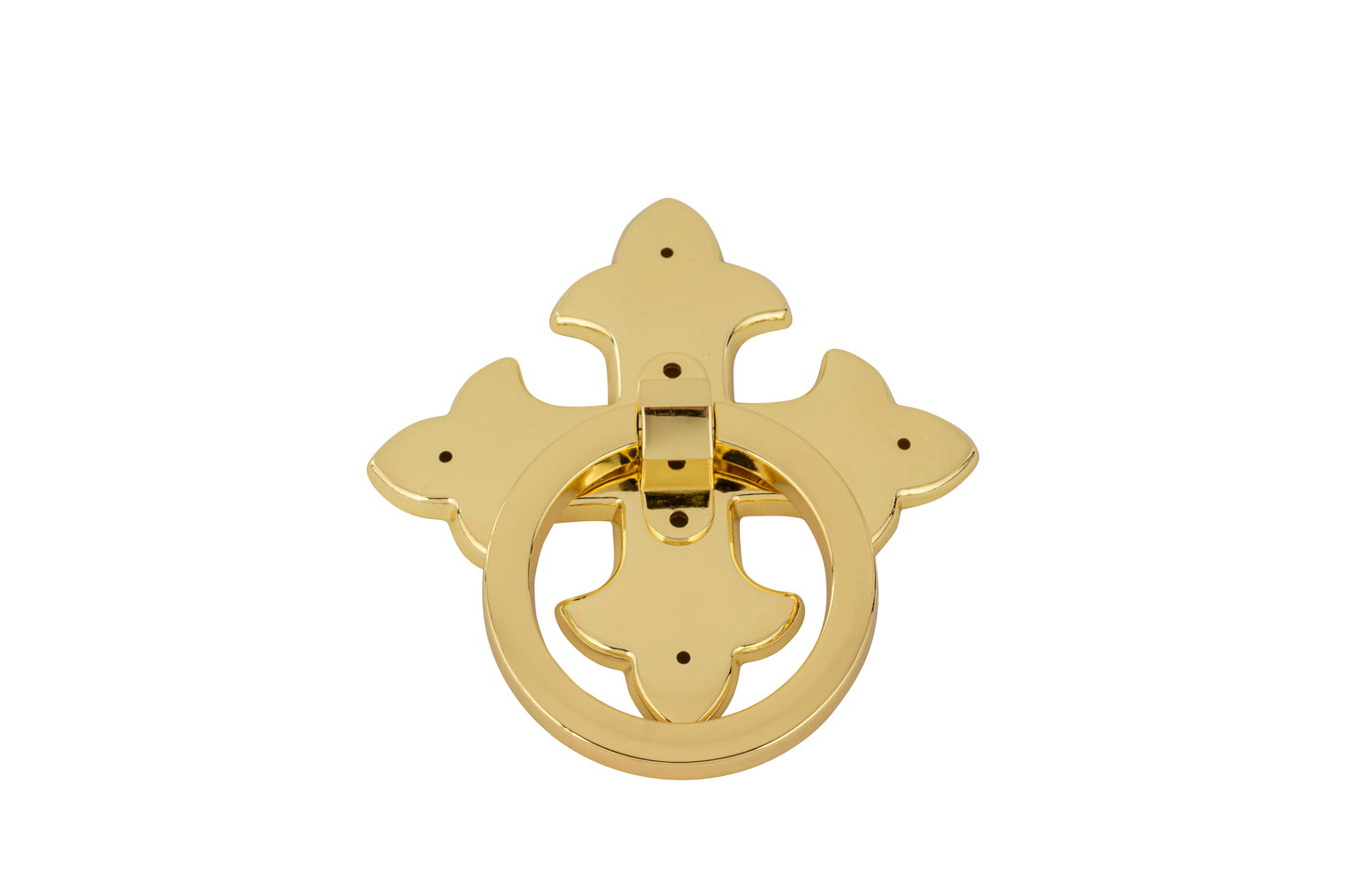 Metal Ring Handle Gold - 6 piece set