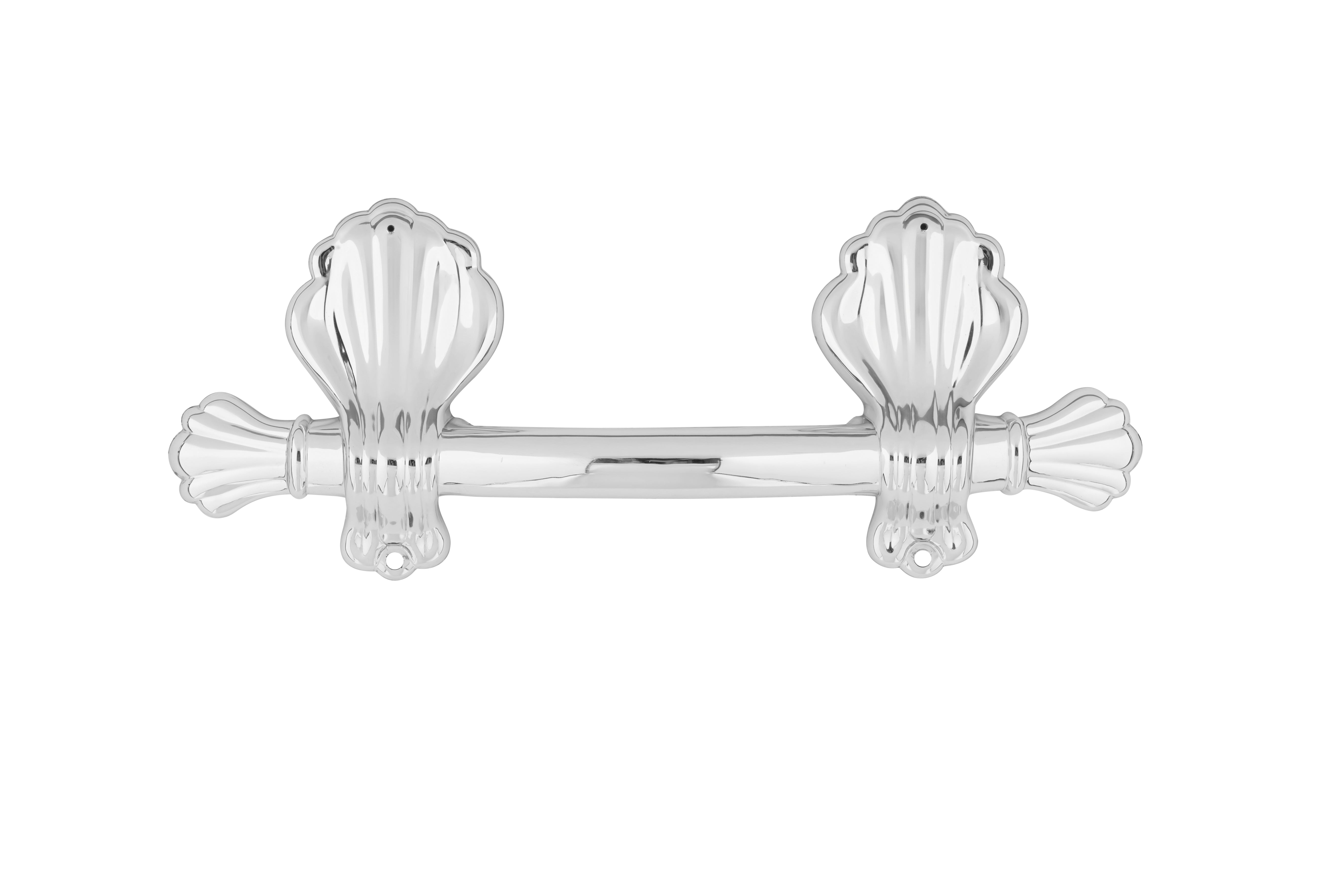 Rose Plastic Handle Nickel - 6 piece set