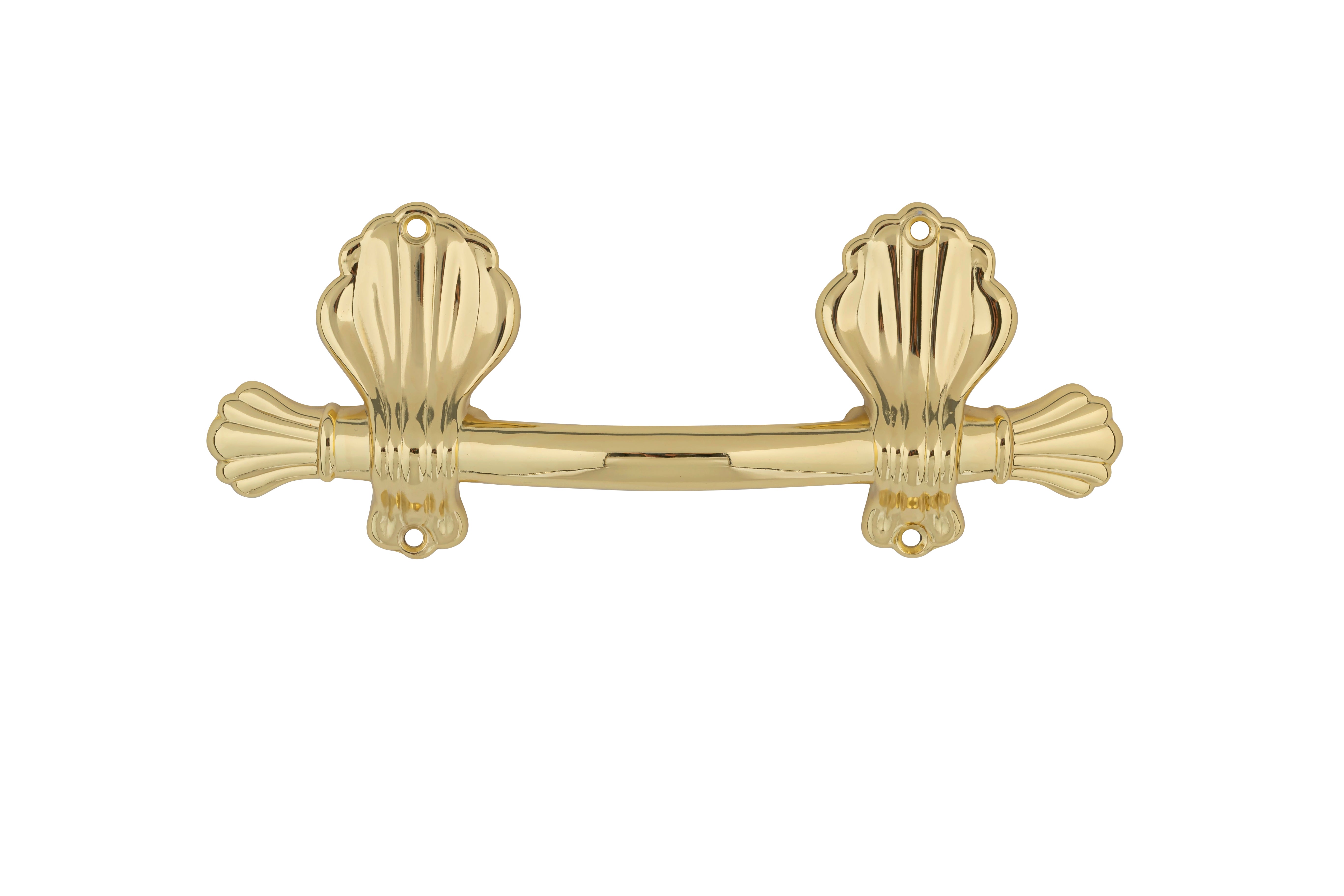 Rose Metal Handle Gold - 6 piece set