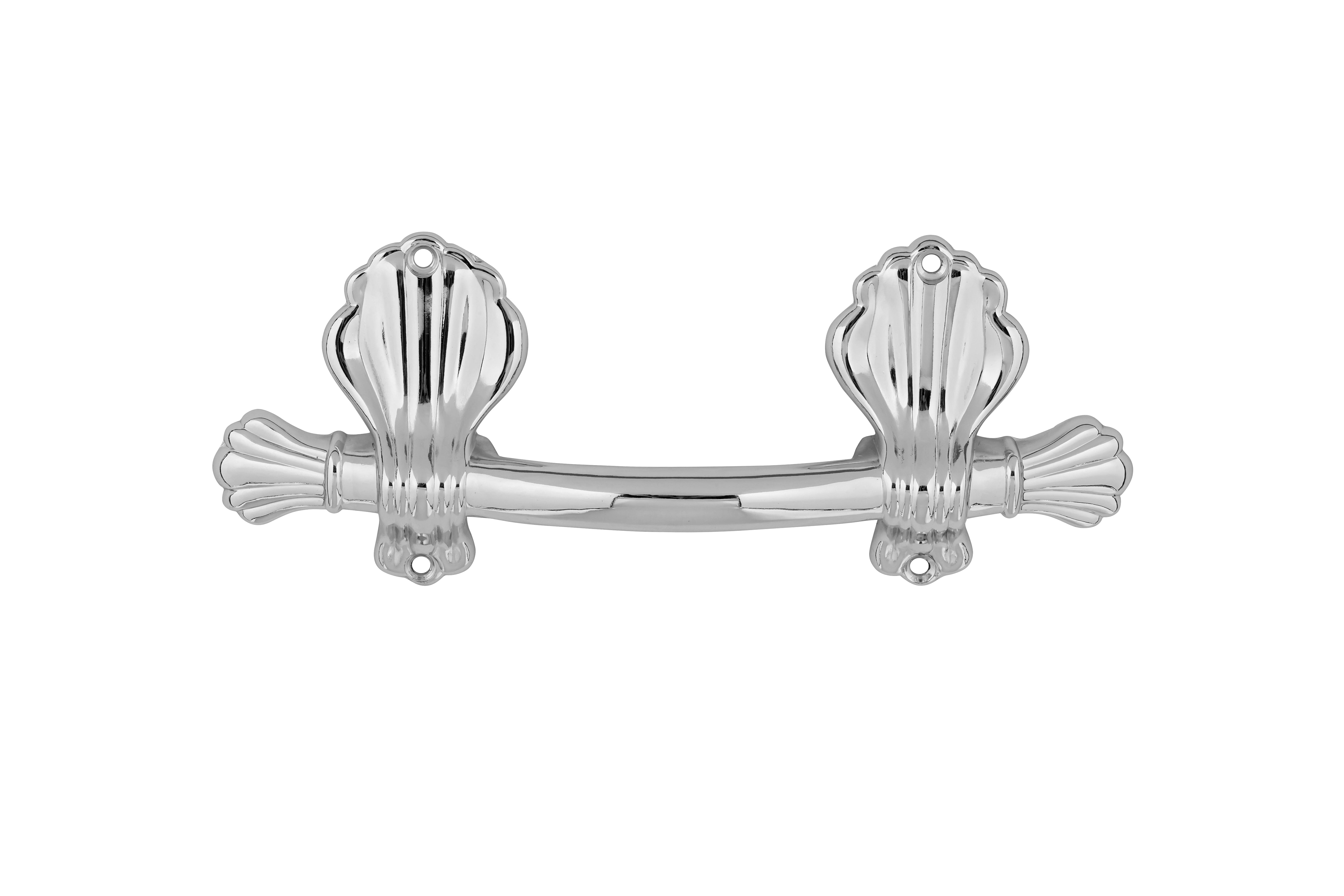 Rose Metal Handle Nickel - 6 piece set