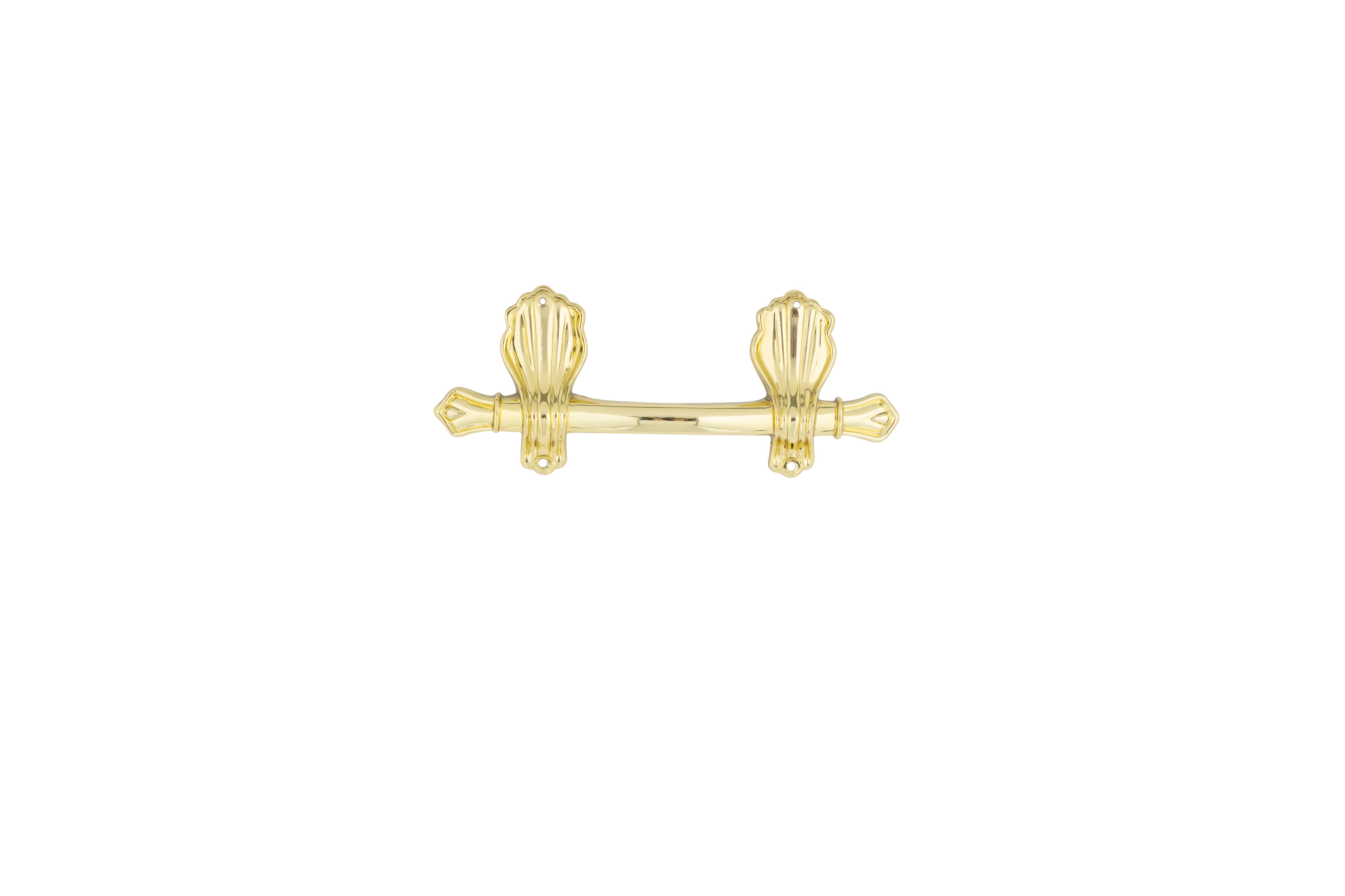 Mini Rose Plastic Handle Gold - 6 piece set