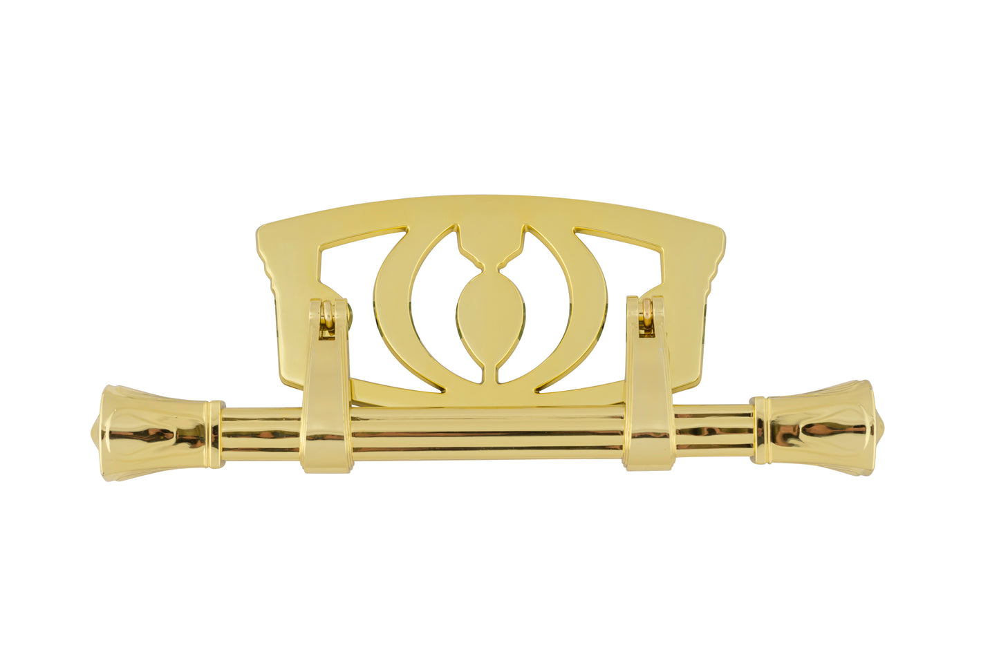 Split Plastic Deco Cranoge Split Pin Handle Gold - 6 piece set