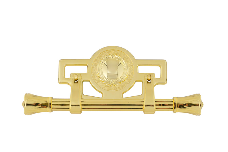 Split Plastic Medial Cranoge Split Pin Handle Gold - 6 piece set