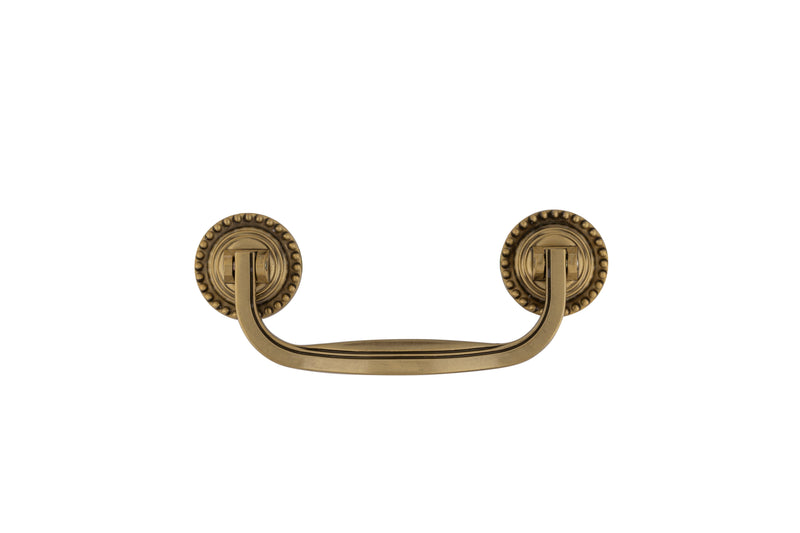 Sapphire Metal Handle Antique Brass