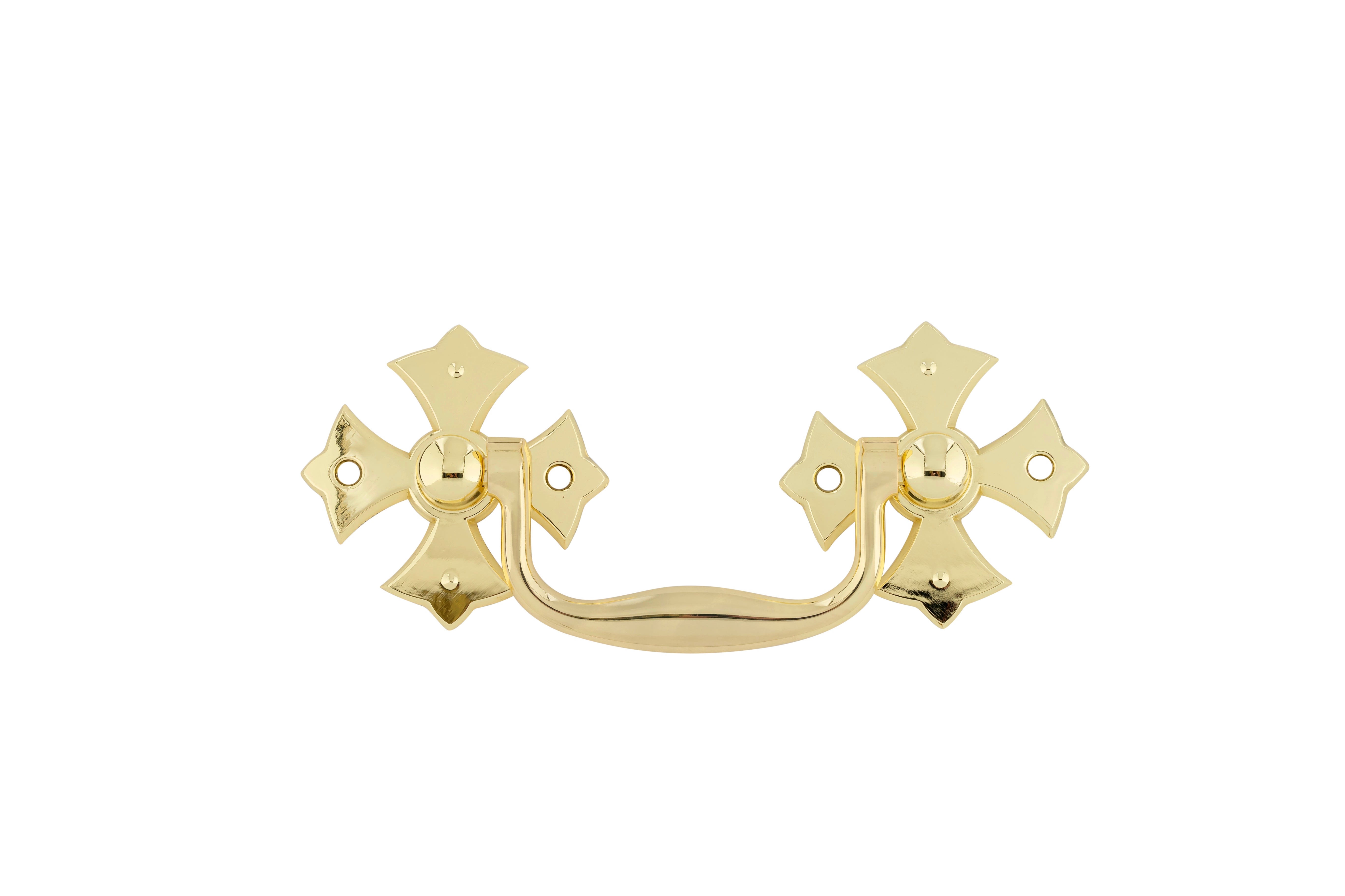 Traditional Metal Handle Gold - 6 piece set